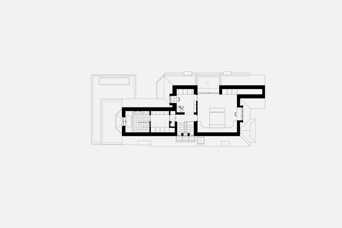 250502 096 Dartmouth Road 04 Second Floor Plan